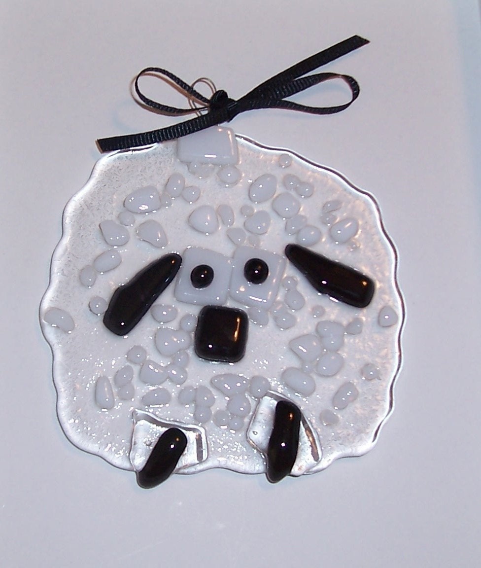 Sheep Suncatcher One White  Available
