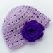 Okay to Sell Finished Project Crochet Pattern PDF Crocheted Child Pre-Teen Child and Adult Sizes Hat Pattern Cloche 037