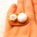 Kawaii Cute Food Ring Hot Chocolate And Powdered Doughnut Gifts Under 10