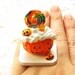 Halloween Ring Ice Cream Canady Miniature Food Kawaii Jewelry