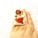 Halloween Ring Ice Cream Canady Miniature Food Kawaii Jewelry