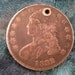 Reserved Dan Block1832 Bust Half Dollar with Hole