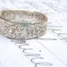 happily ever after womens ring . thick recycled silver . custom personalized words inside by peacesofindigo