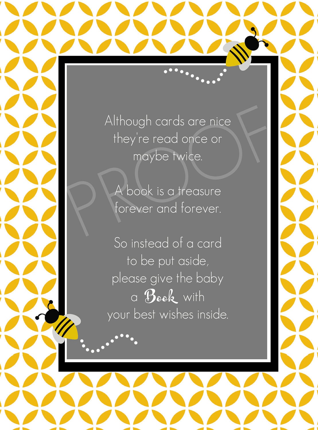 Custom Baby Shower Invitation - What Will It Bee