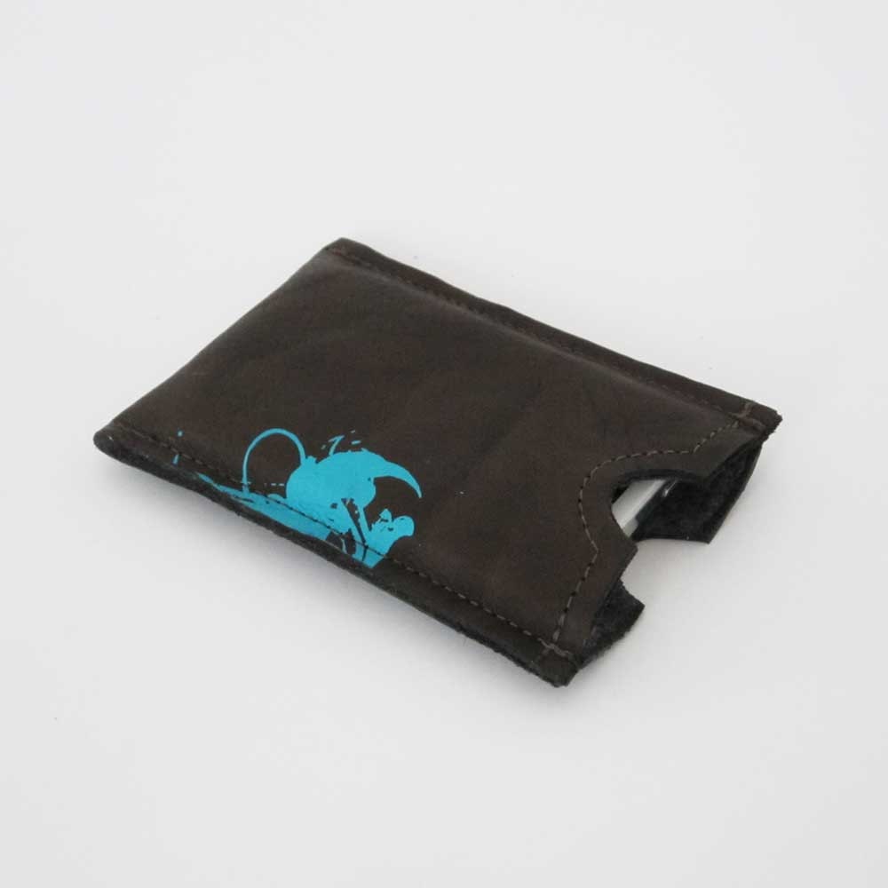gadget accessories - leather iphone case - iPod cozy - leather sleeve for your iPhone or iPod - custom case