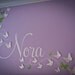 Butterfly Custom Name Decal - Vinyl Wall Art - Butterflies - Vinyl