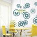 Vinyl Wall Decal, Retro Bullseyes - 12 graphics, Wallpaper, Stickers, Vinyl Wall Graphics, item 10001