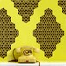 Vinyl Wall Decals, Honey Bee Diamonds- 10 Graphics, Wallpaper, Stickers,  item 10037