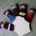 ON SALE.  Five Little Monkeys Finger Puppet Set  (Includes five differently dressed monkeys.)  We can create custom listings of individual puppets or puppet sets.