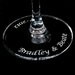 Music Wedding Toasting Flutes, Fine Crystal, Engraved and Personalized