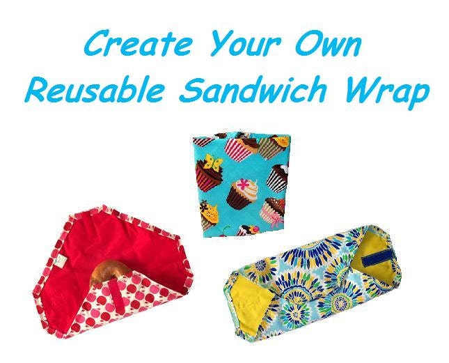 Reusable Sandwich Wrap - Any Fabric