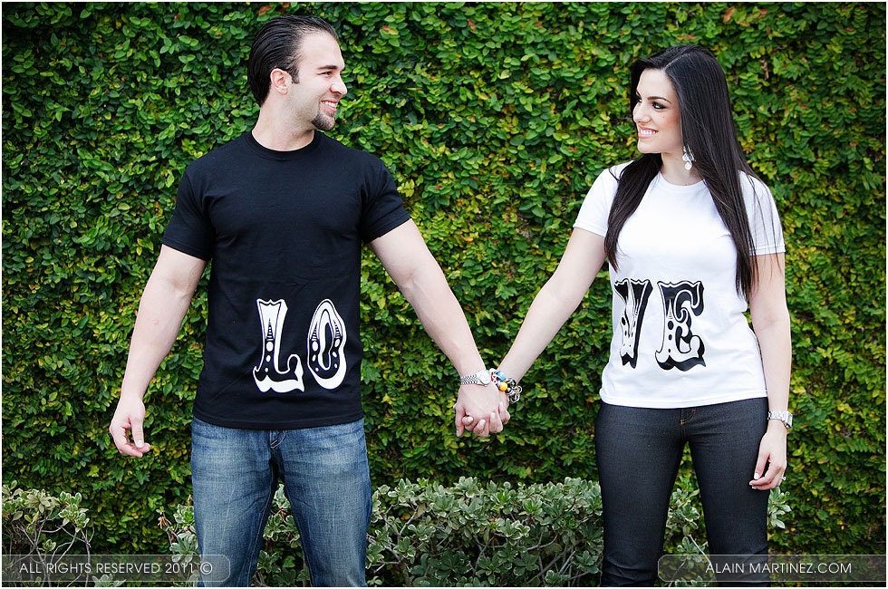 His and Her L.O.V.E. Tshirts