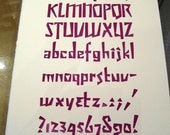 Preissig Wood type Specimen