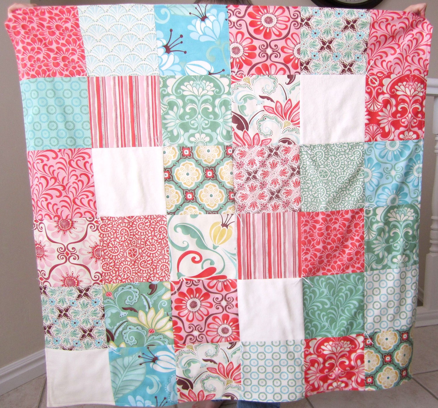 Fandango Patchwork Baby Blanket