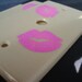 Pink Kiss Wall Plate Covers (3)