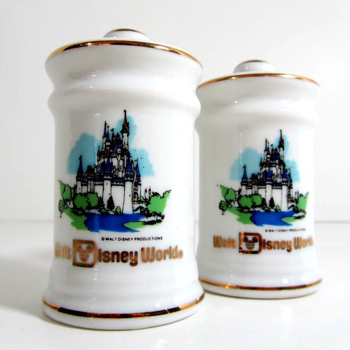 Items similar to Vintage Disney salt and pepper shakers on Etsy