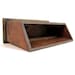 Vintage shabby chic wooden letter box