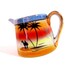 Vintage lusterware creamer palm trees and camel
