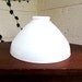 Vintage large Corning milk glass lamp shade