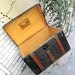 Antique pressed tin dome top steamer trunk