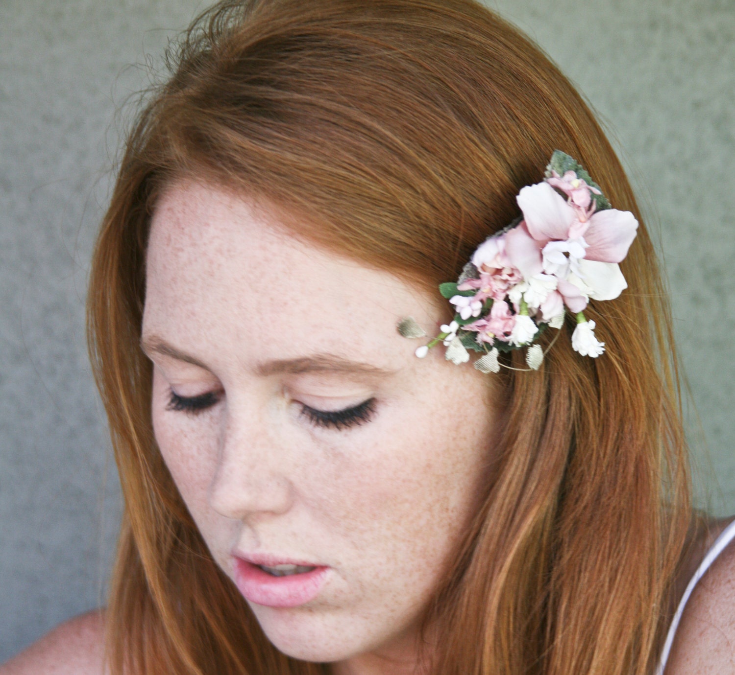 little flower hair clip, hair accessories for hair, wedding hair
