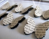 Anne of Green Gables Recycled - 3-Layered 3D Butterfly Art - 5x7 INCLUDES Mini Gift Card - Made to Order