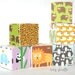 JUMBO Personalized Nursery Wooden Blocks Zoo Safari Animal Wooden Baby Letter Blocks
