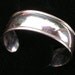 Contemporary Styled Sterling Silver Cuff Bracelet Southwestern Native Style
