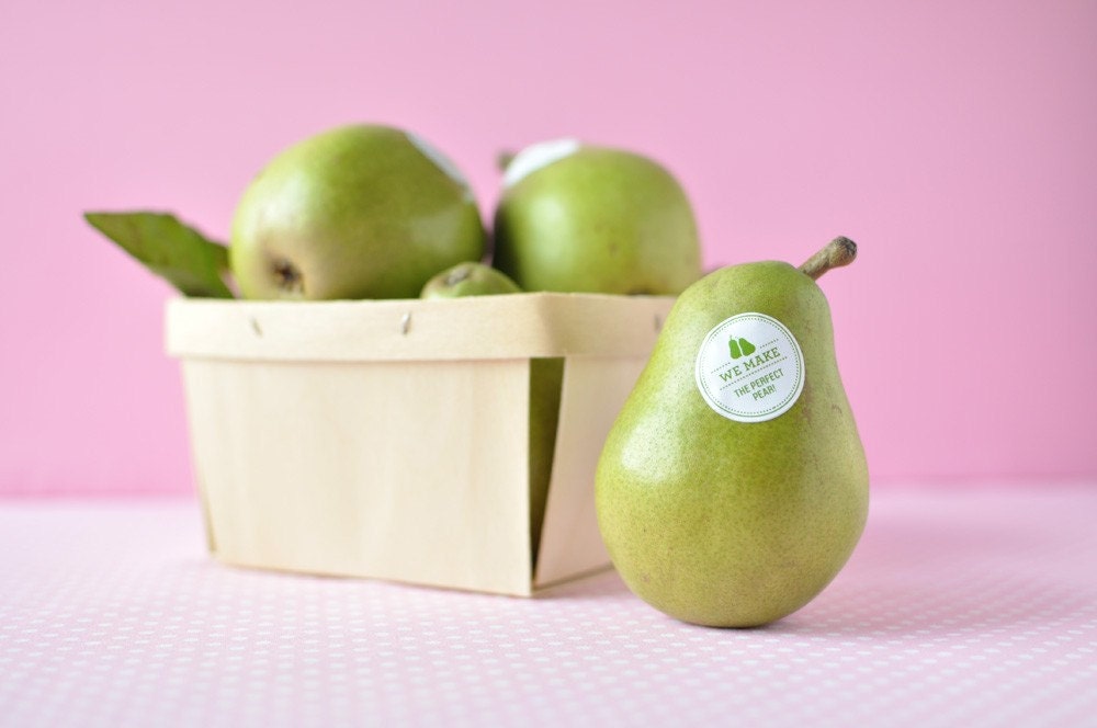 Printable - Naturally Sweet Fruit Stickers