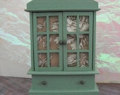Miniature Dusty Rose Cabinet