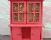 Miniature Some Like it Hot Pink Cabinet