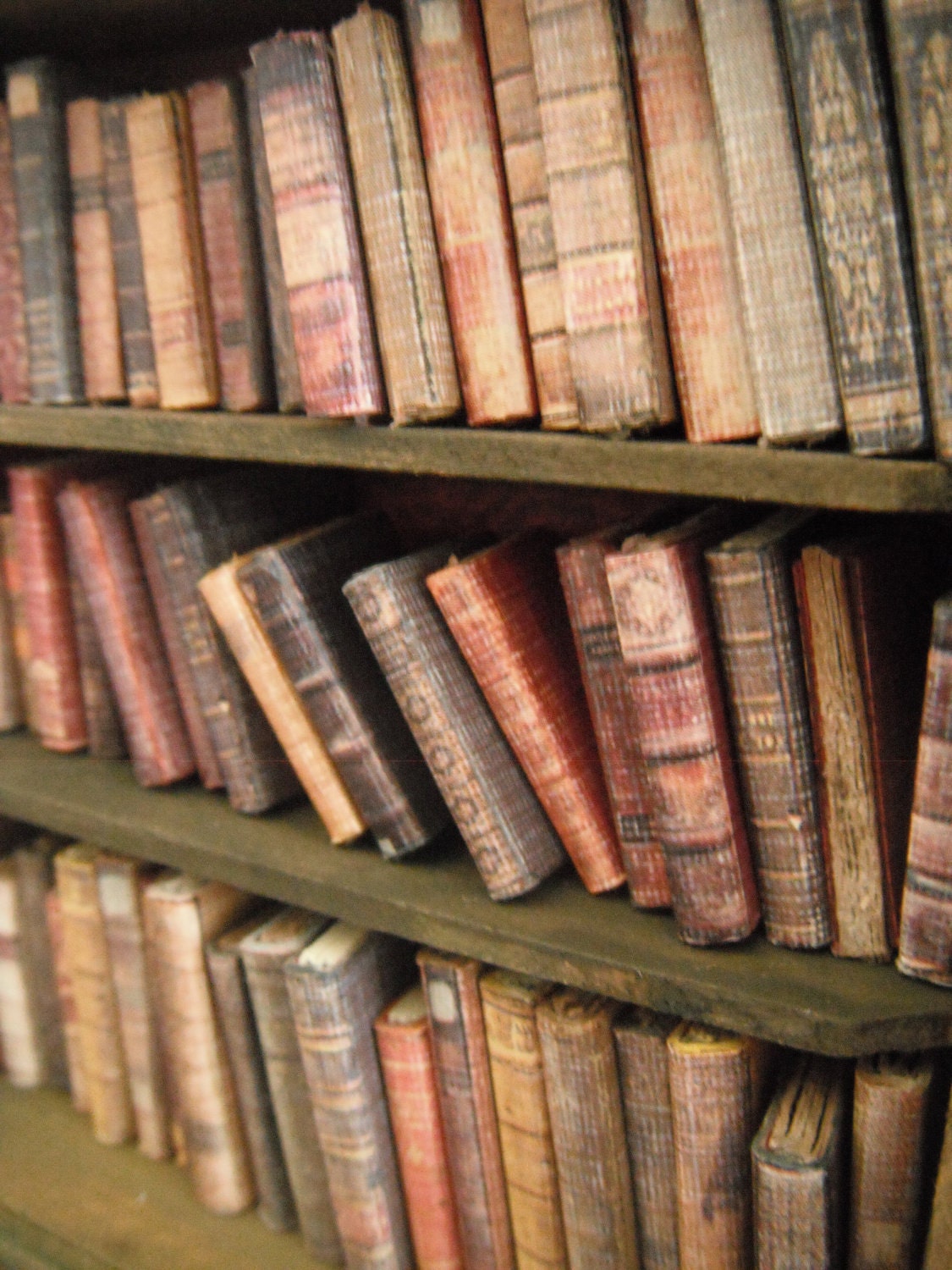 Miniature Victorian Library