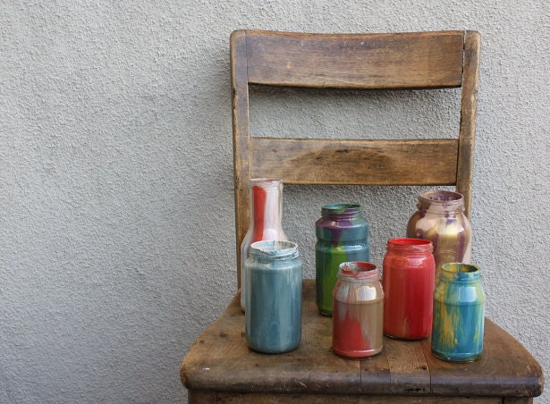 Customized Anthropologie-inspired Glass Jar