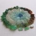 146 Natural Sea Glass Shards Small Mosaic and Craft Supplies (907)