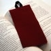 Customized Fabric Photo Bookmark - Use your own picture - Book of Love - FREE SHIPPING USA - Perfect Gift for anyone