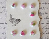 vintage fabric- Petit Jardin- size 20