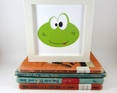 Frog Print, Childrens Art Print, Kids Wall Art, Nursery Decor, Home Decor, Animal Poster, Swamp Creature