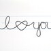 Blank Card - I love you