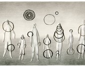 Limited Edition Print A4 size - Rings 1/50