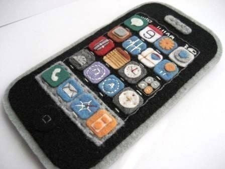 THE ORIGINAL BRAND NEW - HIGH QUALITY- 3Gs iPhone felt case
