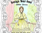 Design Your Own 1860s Victorian Dress Kit