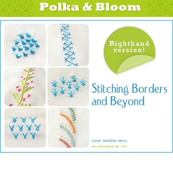 Embroidery E-book Stitching Borders and Beyond - PDF