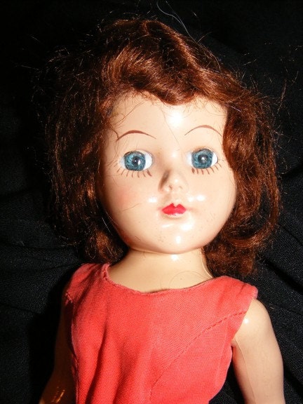 Sweet Old Hard Plastic Doll