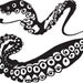 Large Kraken Octopus Tentacles Vinyl Wall Decal-Choose Any Color