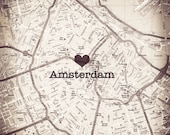 I Heart Amsterdam 8 by 10 Fine Art Print