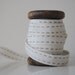 French Linen Trim - Cafe Au Lait Running Stitch