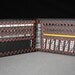Carbon Fiber Bifold Mens Wallet - Carbon Fiber Black, White and Orange