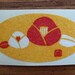 japanese washi flower sticker - set of 30pcs
