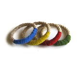 Wholesale jewelry rope bracelet, lot of 10 assorted pieces