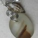 Sea Glass Necklace Pendant - Yummy English Toffee Gold and Browns - Gorgeous English Multi